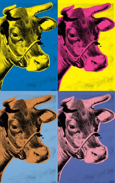 Cannibalcow Andy Warhol Cow