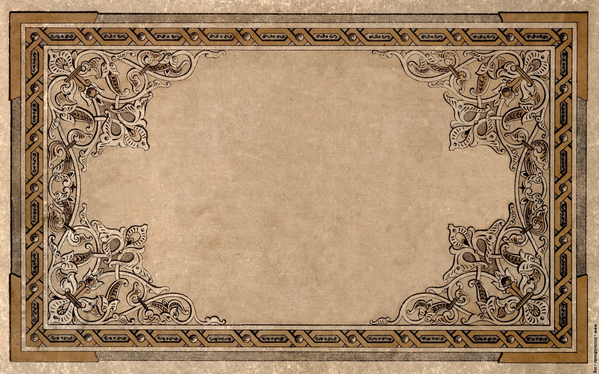Free download Vintage ornate border details [1920x1200] for your
