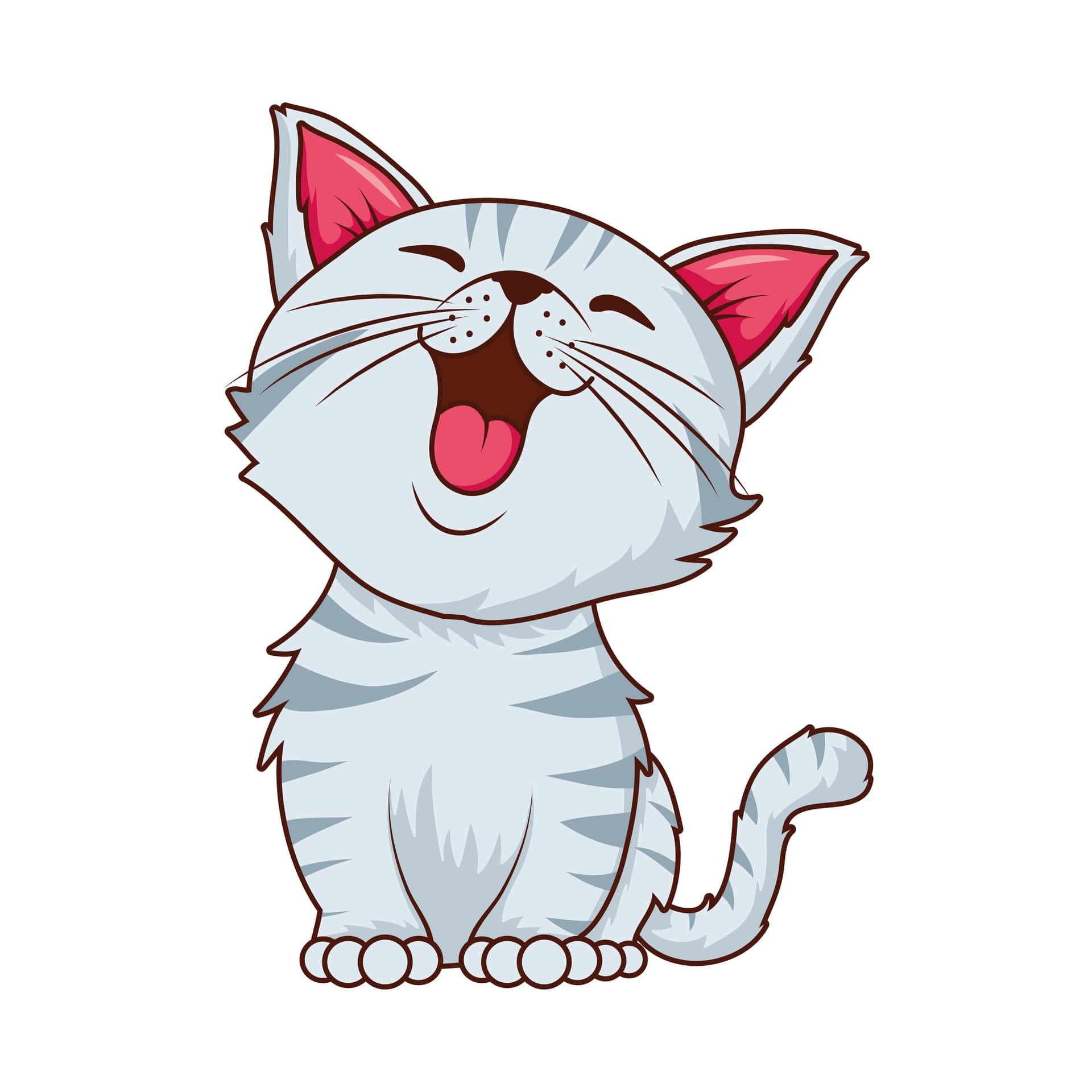Cartoon Cat Picture Wallpaper