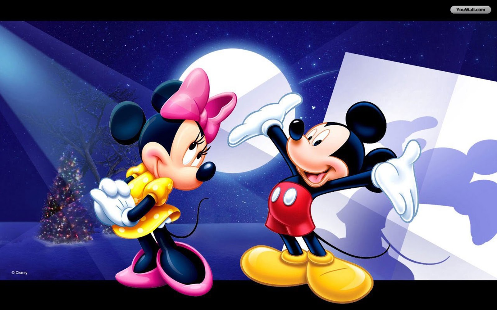 Mickey Mouse and Minnie Mouse Wallpaper - Mickey and Minnie Wallpaper  (6351094) - Fanpop
