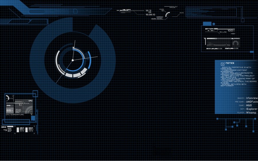 New Desktop for August 2010 by Zenoxen