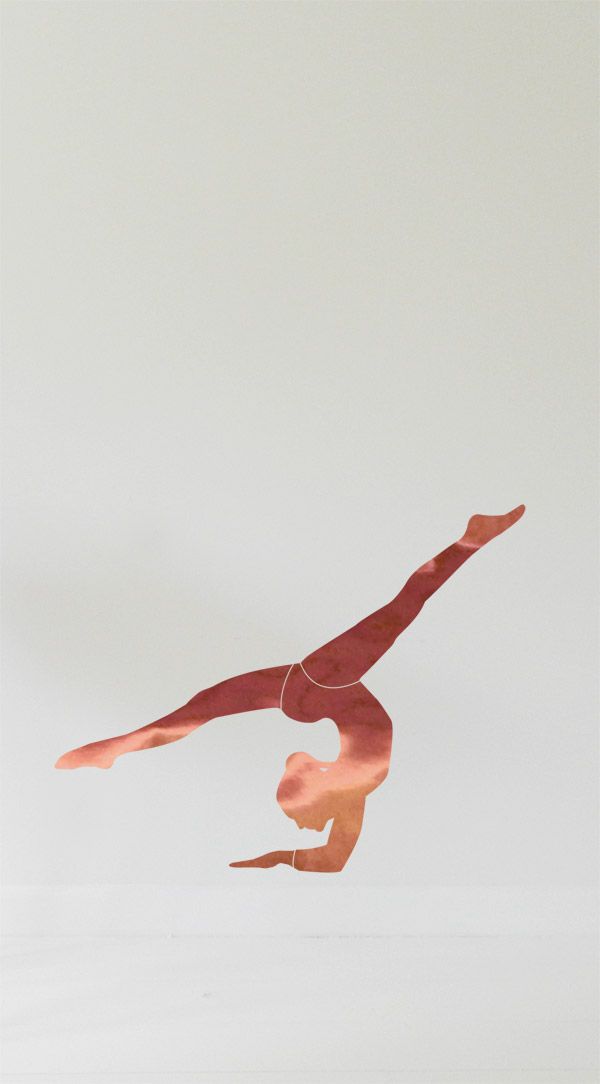 Gymnast Wall Sticker Removable Decal Made In Australia