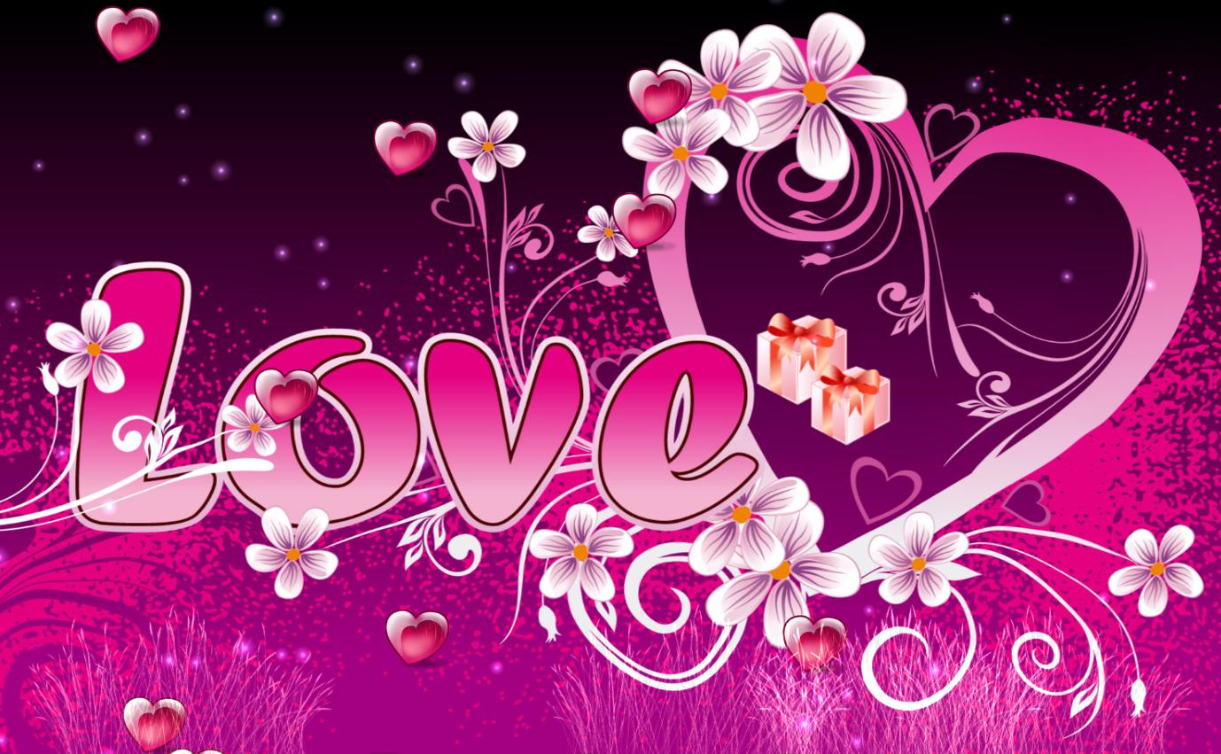 Add romance to your desktop with this stunning animated wallpaper and