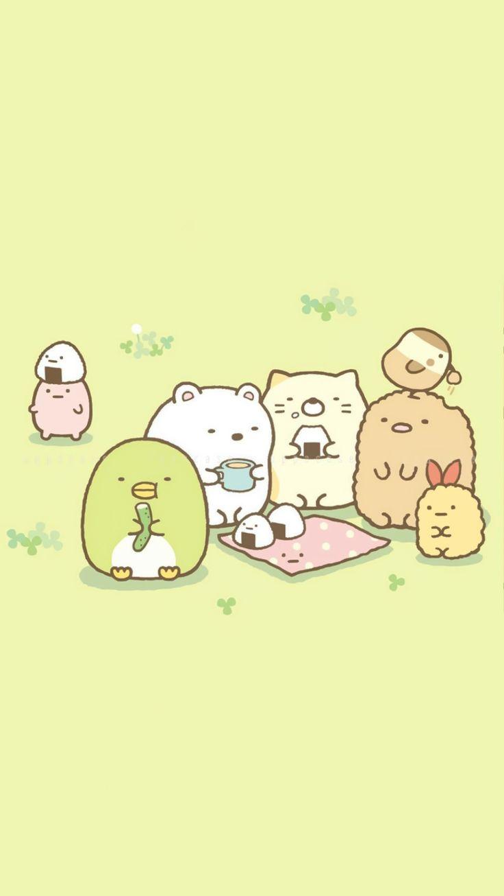 Alisa On Sumikko Gurashi Bg Cute Cartoon