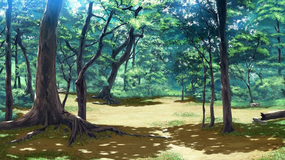 Anime Forest Wallpaper