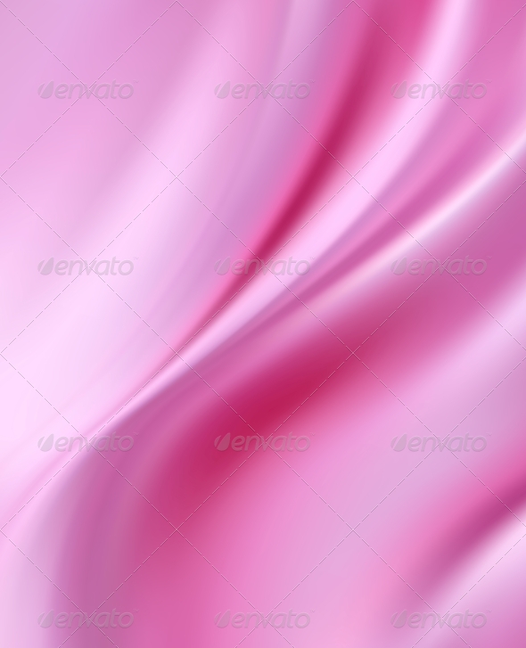 Pink Silk Fabric For Drapery Abstract Background