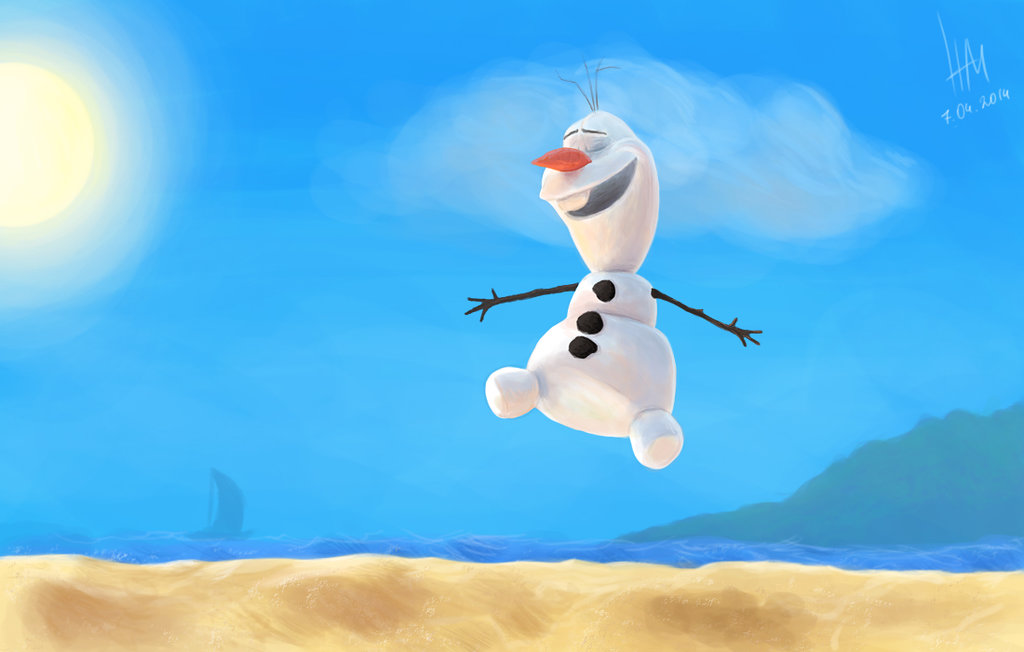 Olaf Frozen Fan Art
