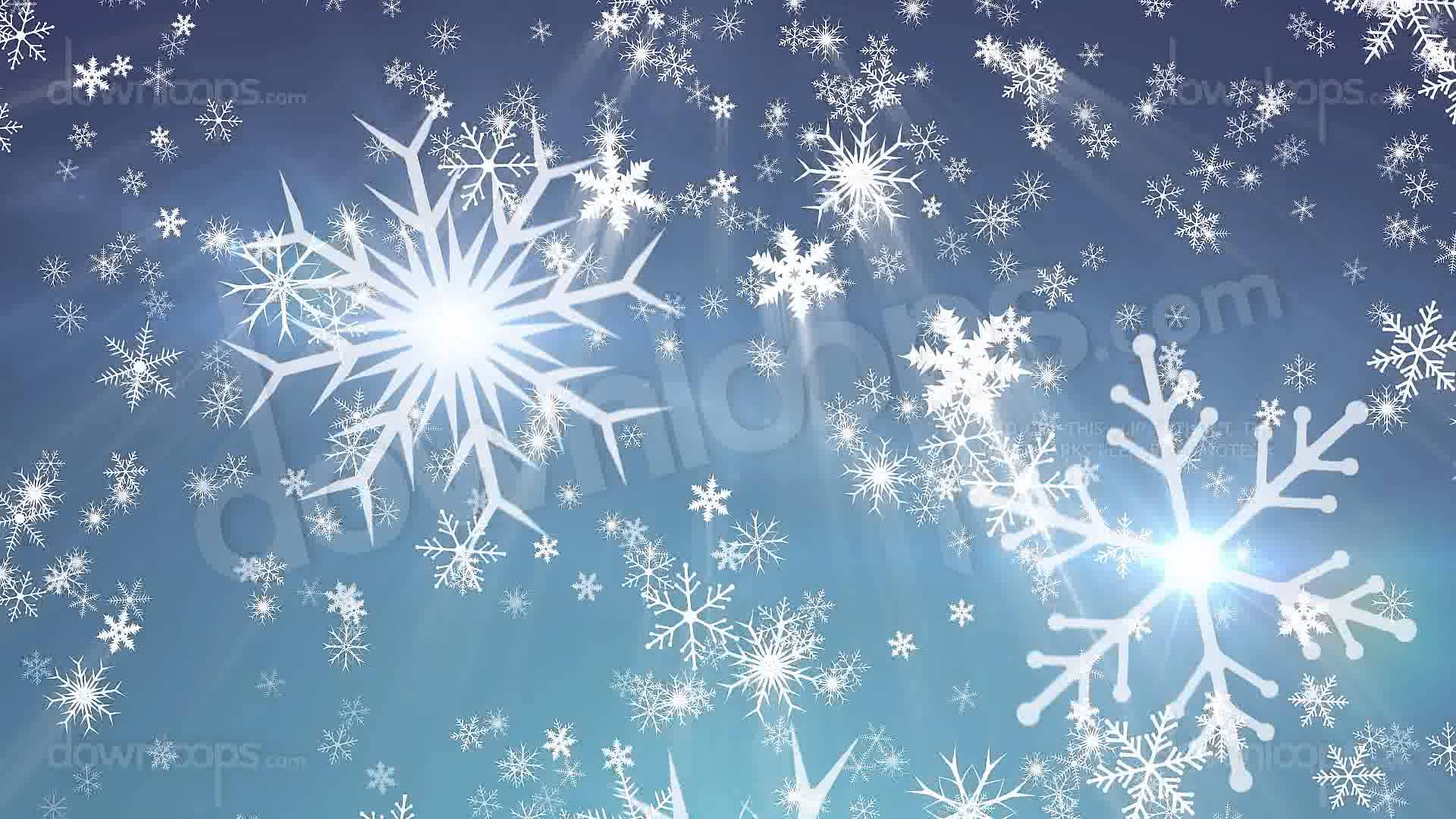 Snowy Snow Christmas Video Loop Animated Motion Background