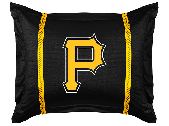  Pittsburgh Pirates Pittsburgh Pirates MLB Bedding SIDELINES Pillow