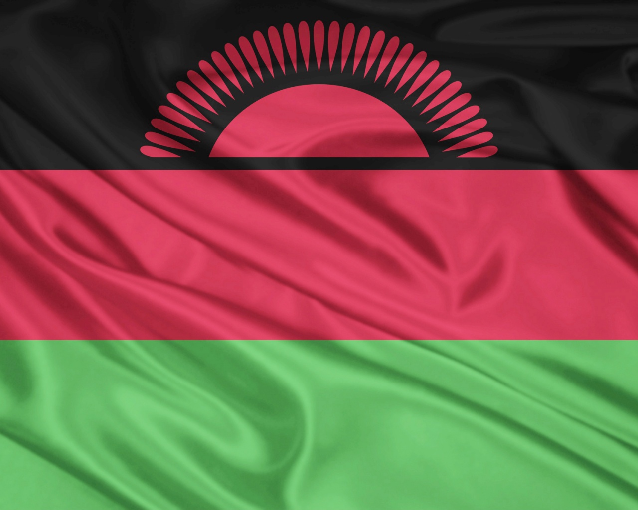 Malawi Flag Desktop Pc And Mac Wallpaper