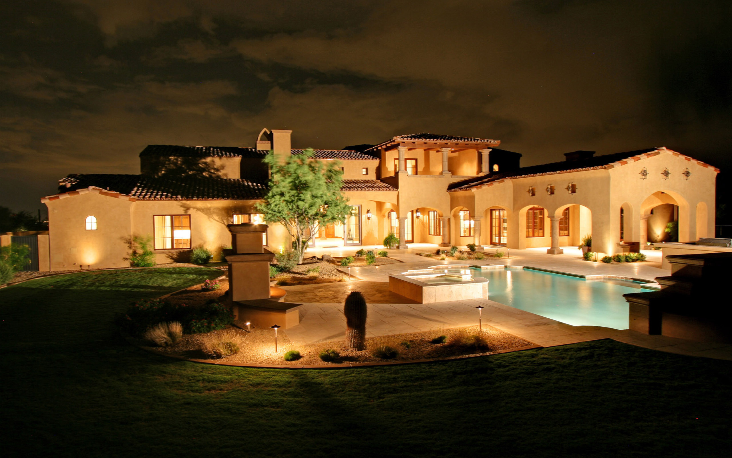 Luxury House Desktop Wallpaper For Widescreen HD