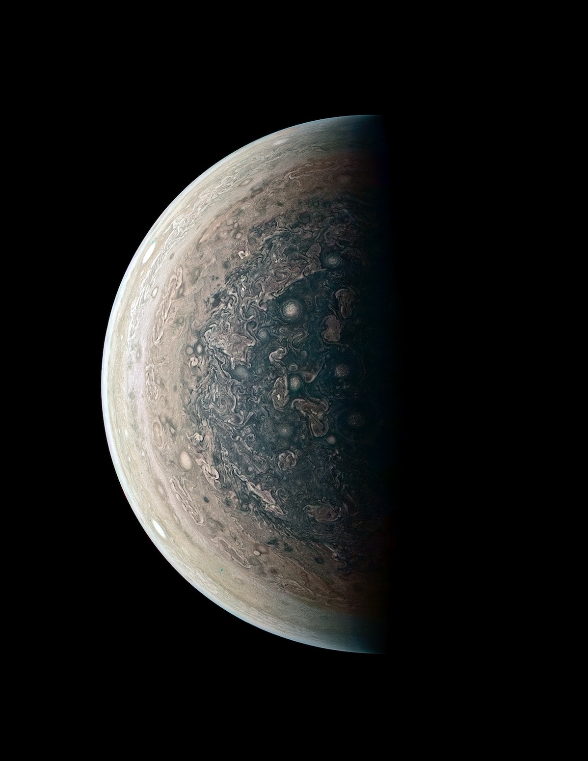 Enjoy This Lovely Wallpaper Of Jupiter From Below Osxdaily