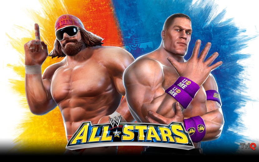 Wwe All Stars John Cena And Macho Man Wallpaper Unleashed