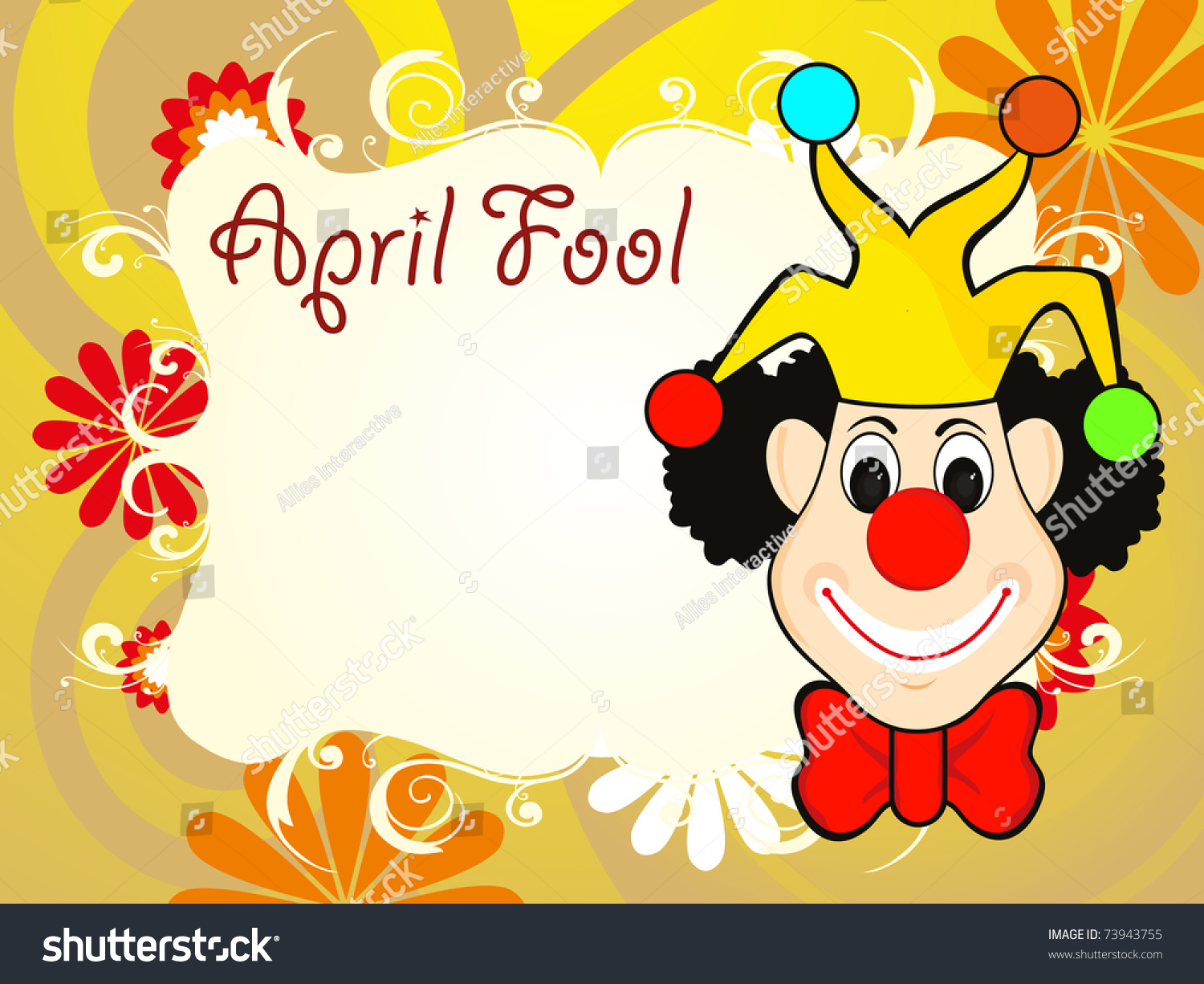 Abstract Creative Artwork Background April Fools Royalty