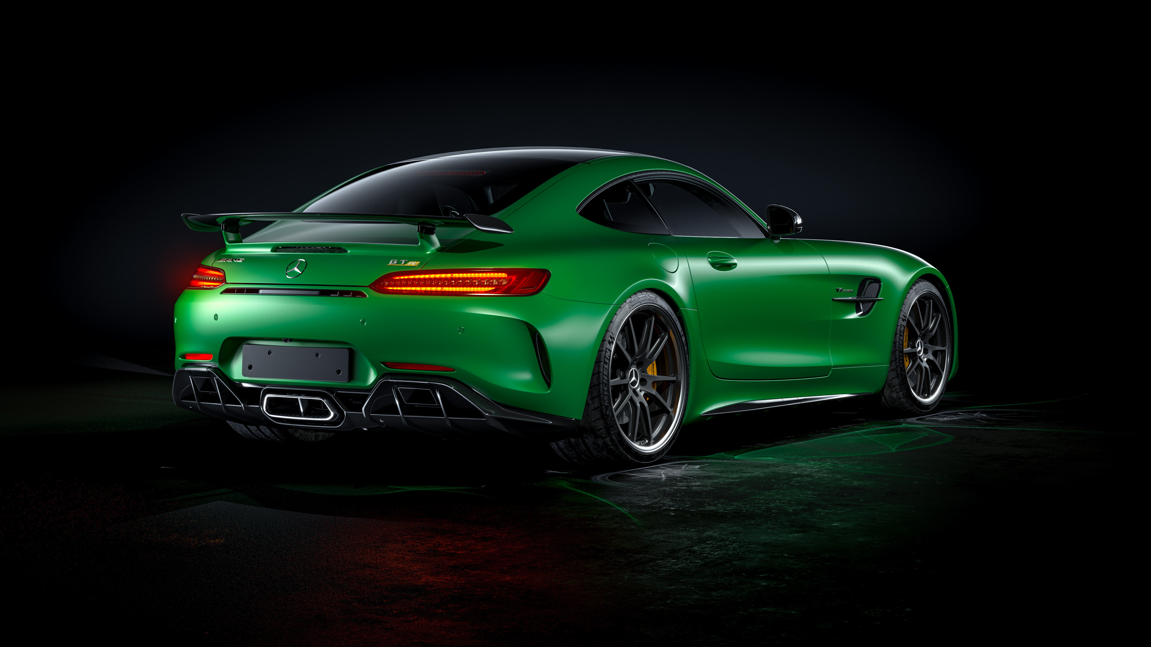 Mercedes Benz Amg Gtr 4k Rear HD Cars Wallpaper Image