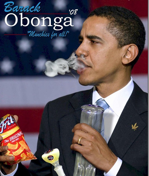 Obama Smoking Weed The B S