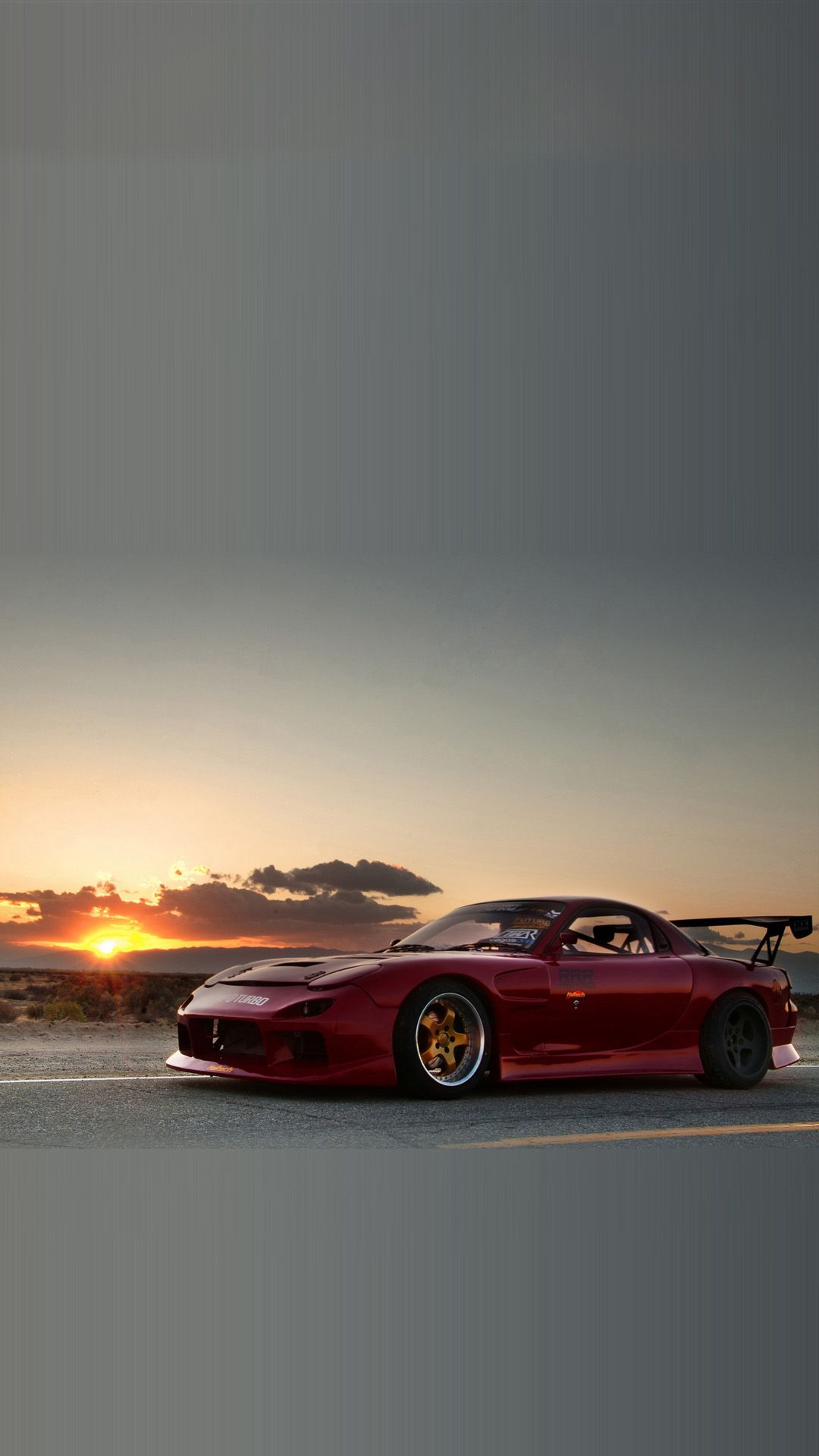 Cars Mazda Rx7 Sunset Android Wallpaper HD 4k