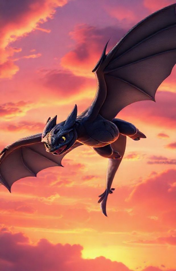 Alpha Toothless Wallpaper