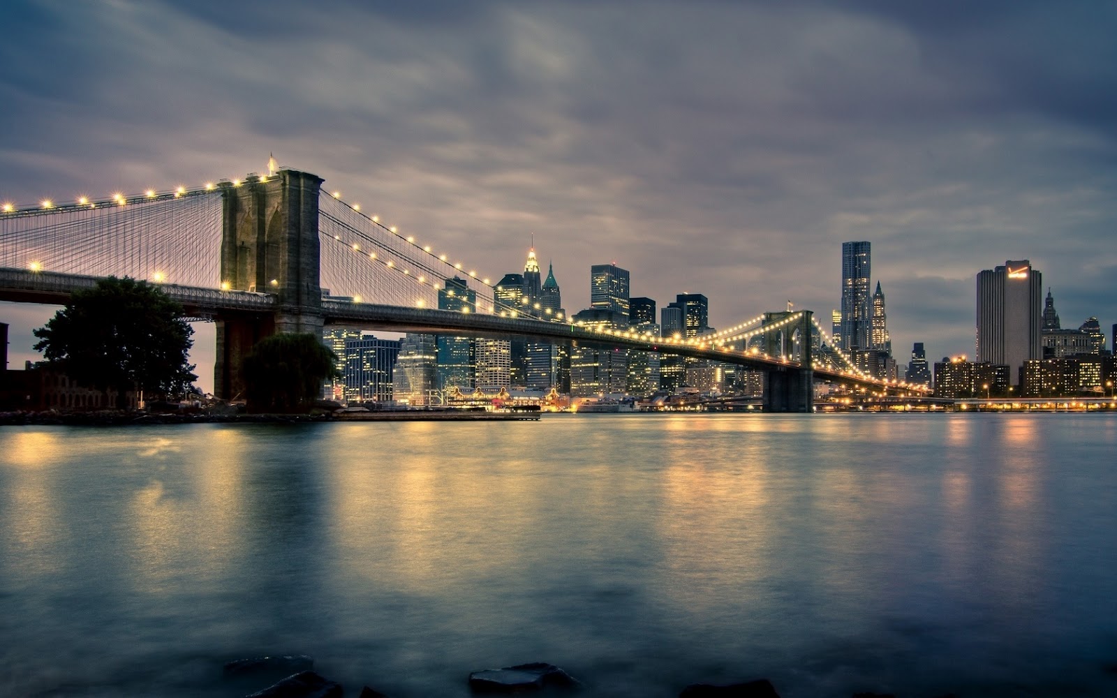 El Puente de Brooklyn   Brooklyn Bridge NYC Fotos e Imgenes en 1600x1000