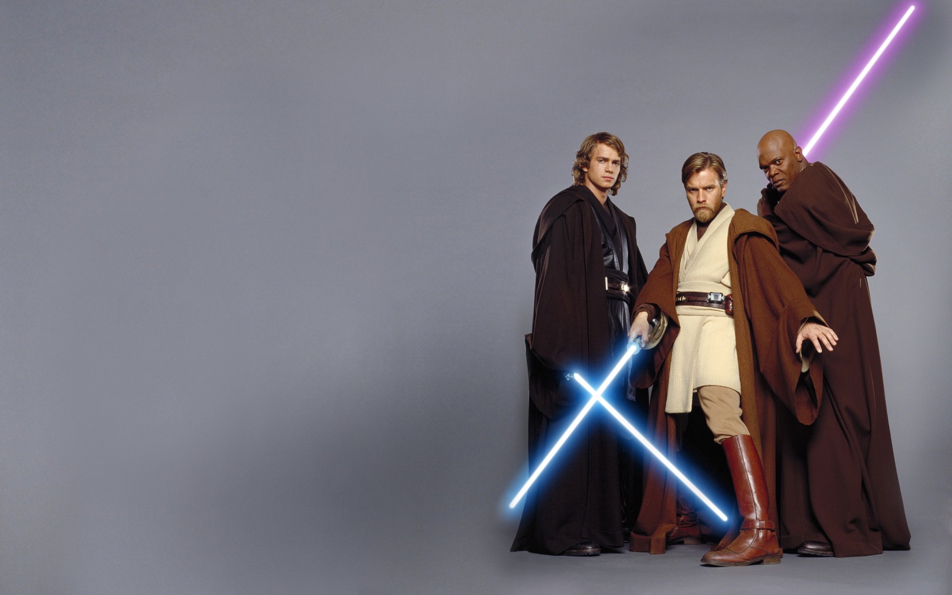 Star Wars Lightsabers Anakin Skywalker Obi Wan Kenobi Mace
