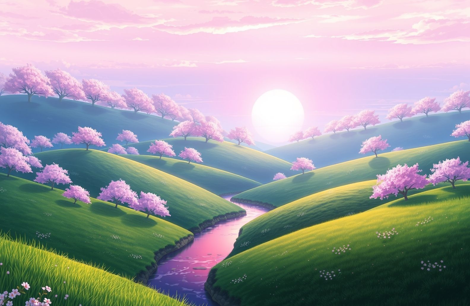 Anime Landscapes Wallpaper