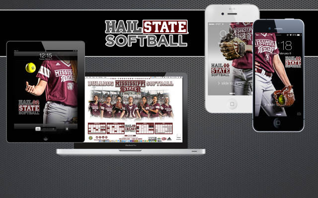 Softball Wallpaper Released Mississippi State University Bulldogs