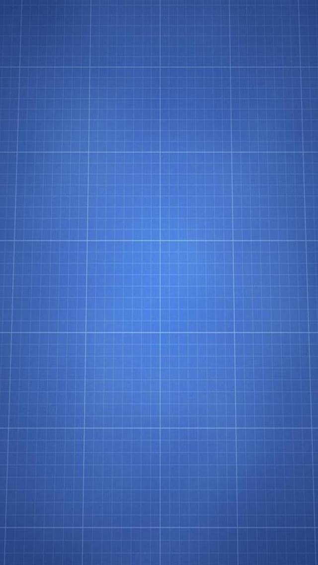 Blue Grids iPhone HD Background For
