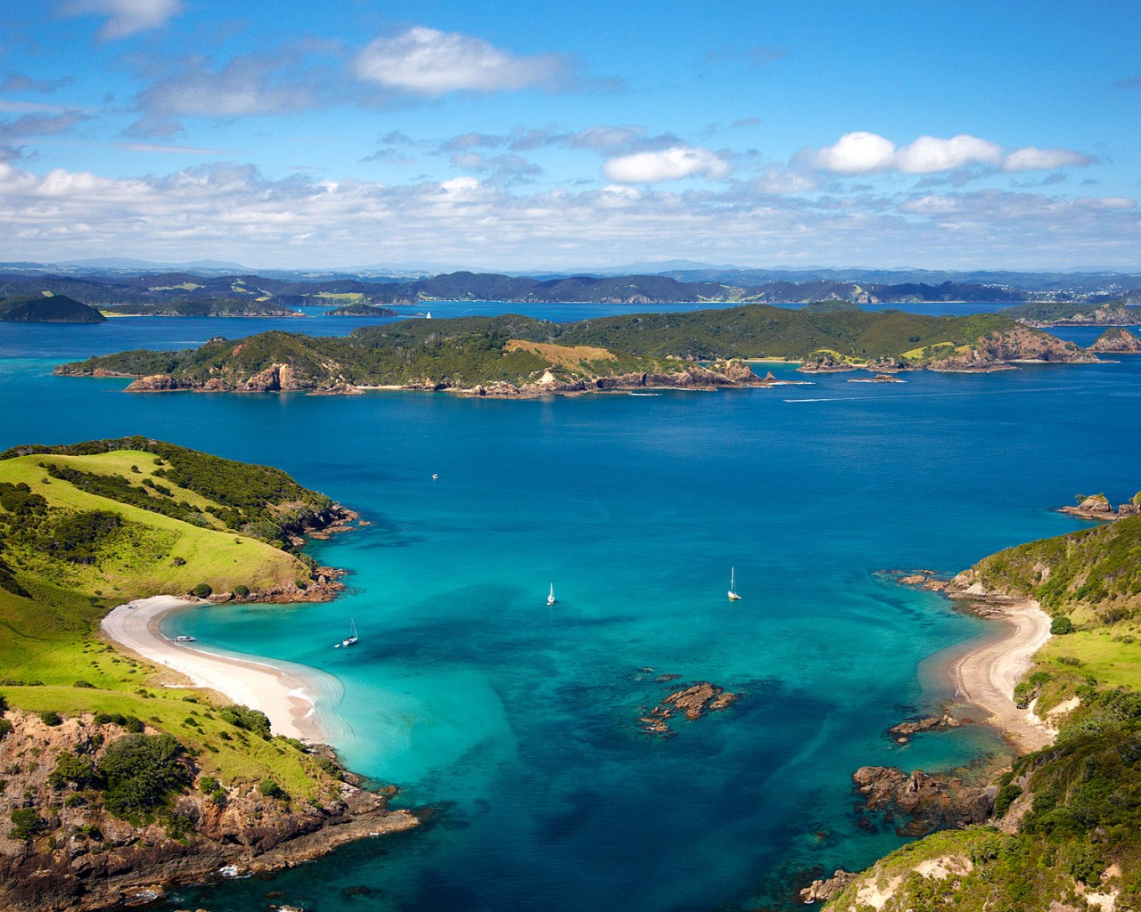 Bay Of Islands In New Zealand Desktop Backgrounds