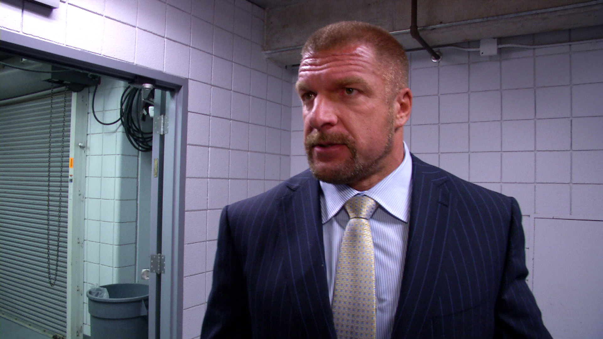 Triple H Holds Backstage Talents Meeting Nikki Reacts To Paige And