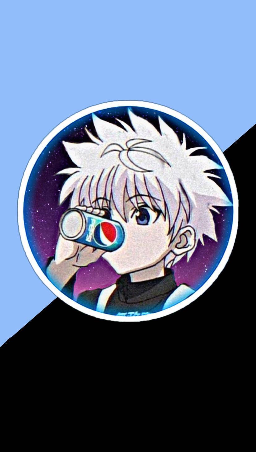 Download Anime Boy Drinking Pepsi Instagram PFP Wallpaper