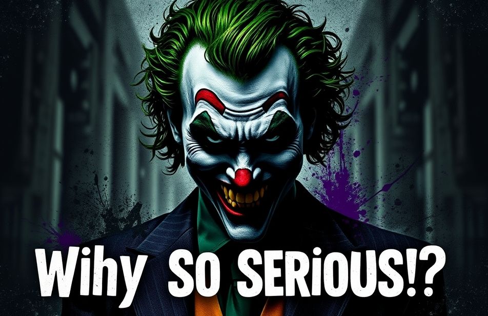 Joker Why So Serious Wallpaper