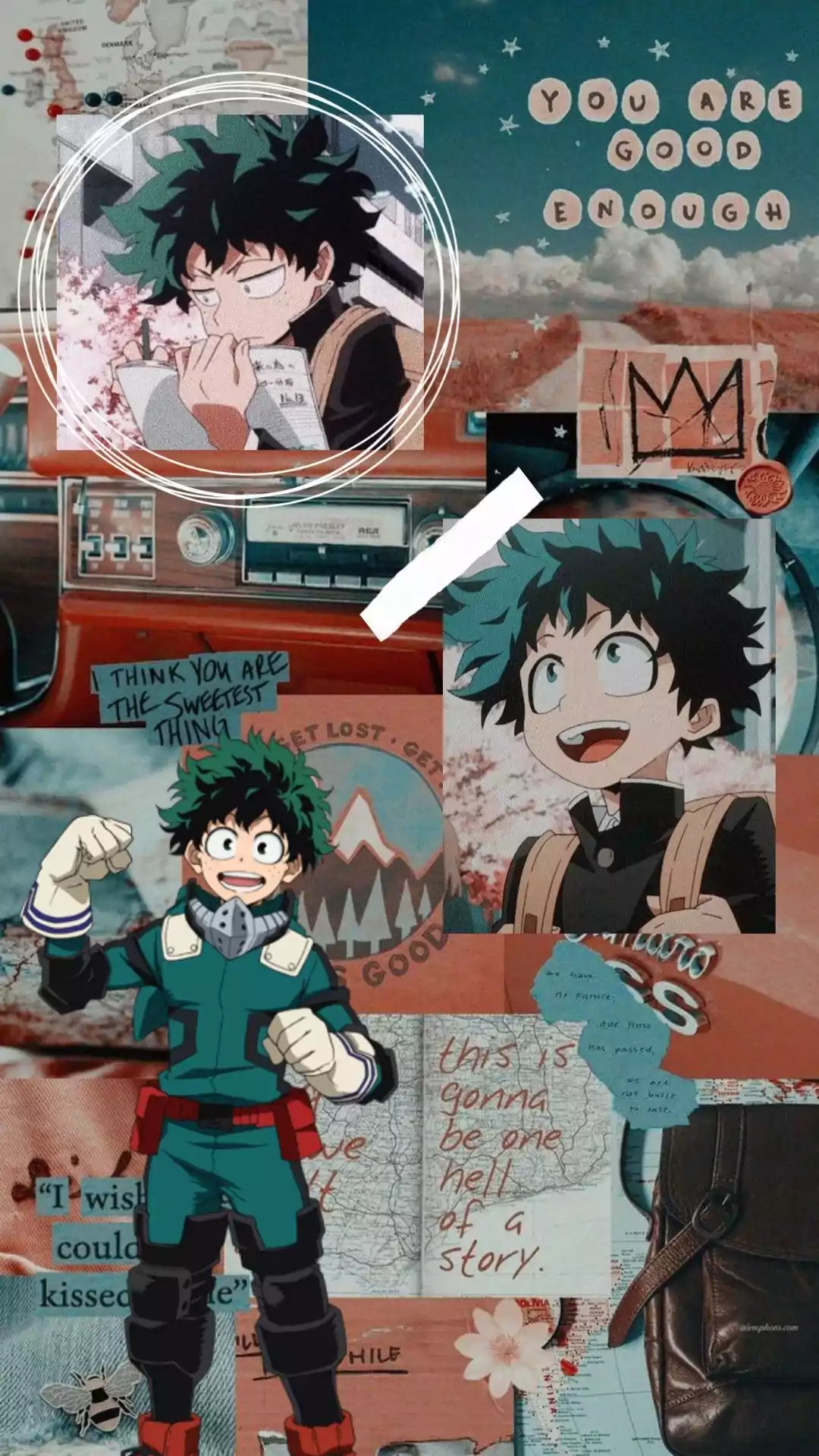 🔥 Free download Deku Wallpaper Aesthetic IdleWP [1080x1919] for your ...