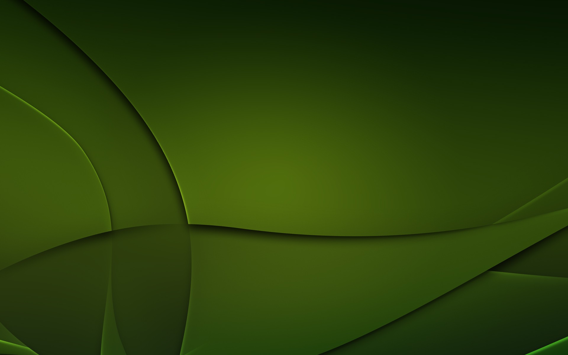 Abstract dark green background with subtle curves and shadows, creating a sleek and modern design
