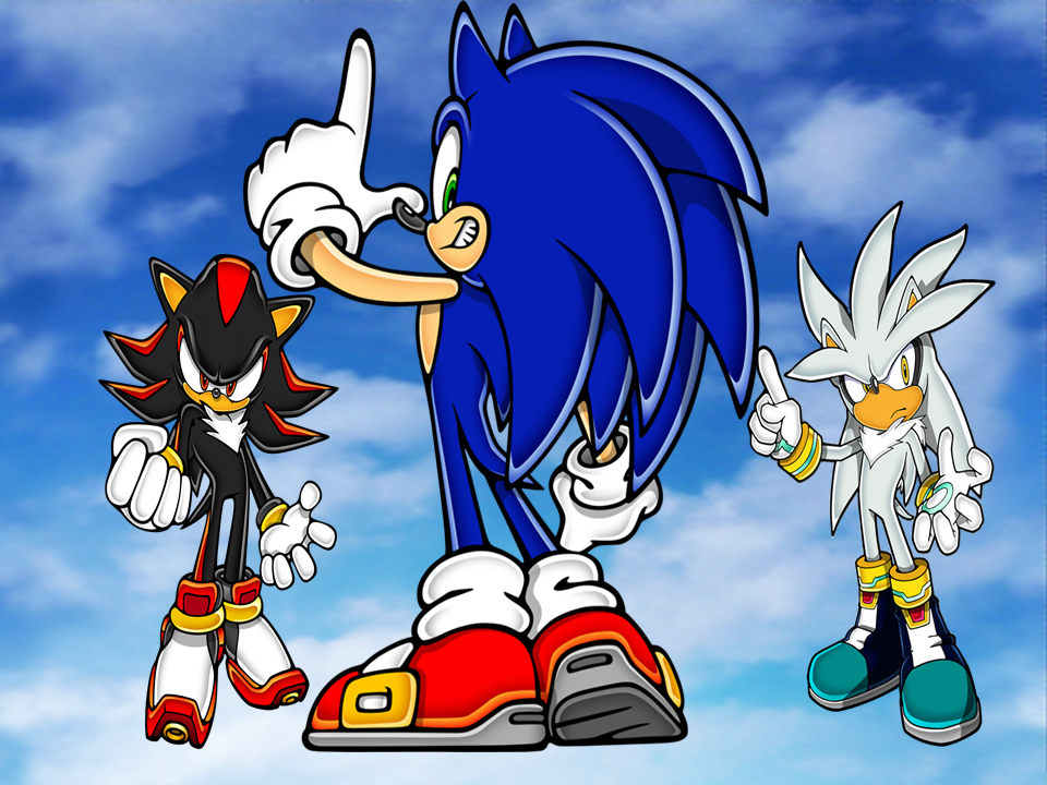 Sonic Shadow and Silver Wallpaper Extra by