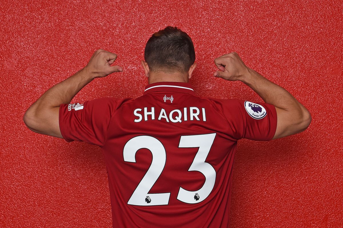 Xherdan Shaqiri Opts To Wear Number At Anfield The Liverpool