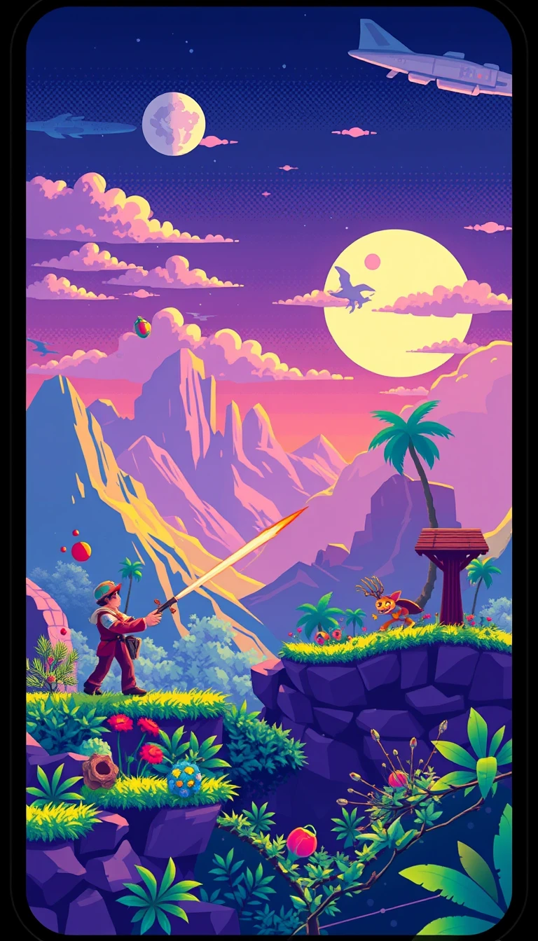 Video Game Phone Wallpaper