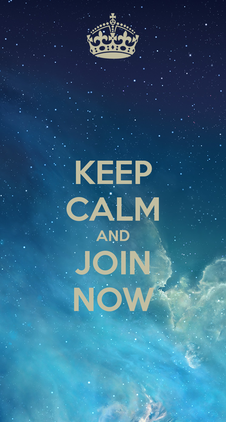 Keep Calm And Join Now Carry On Image Generator
