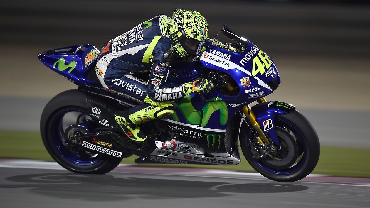 Valentino Rossi Movistar Yamaha Motogp Qatar Test Jpg Resize