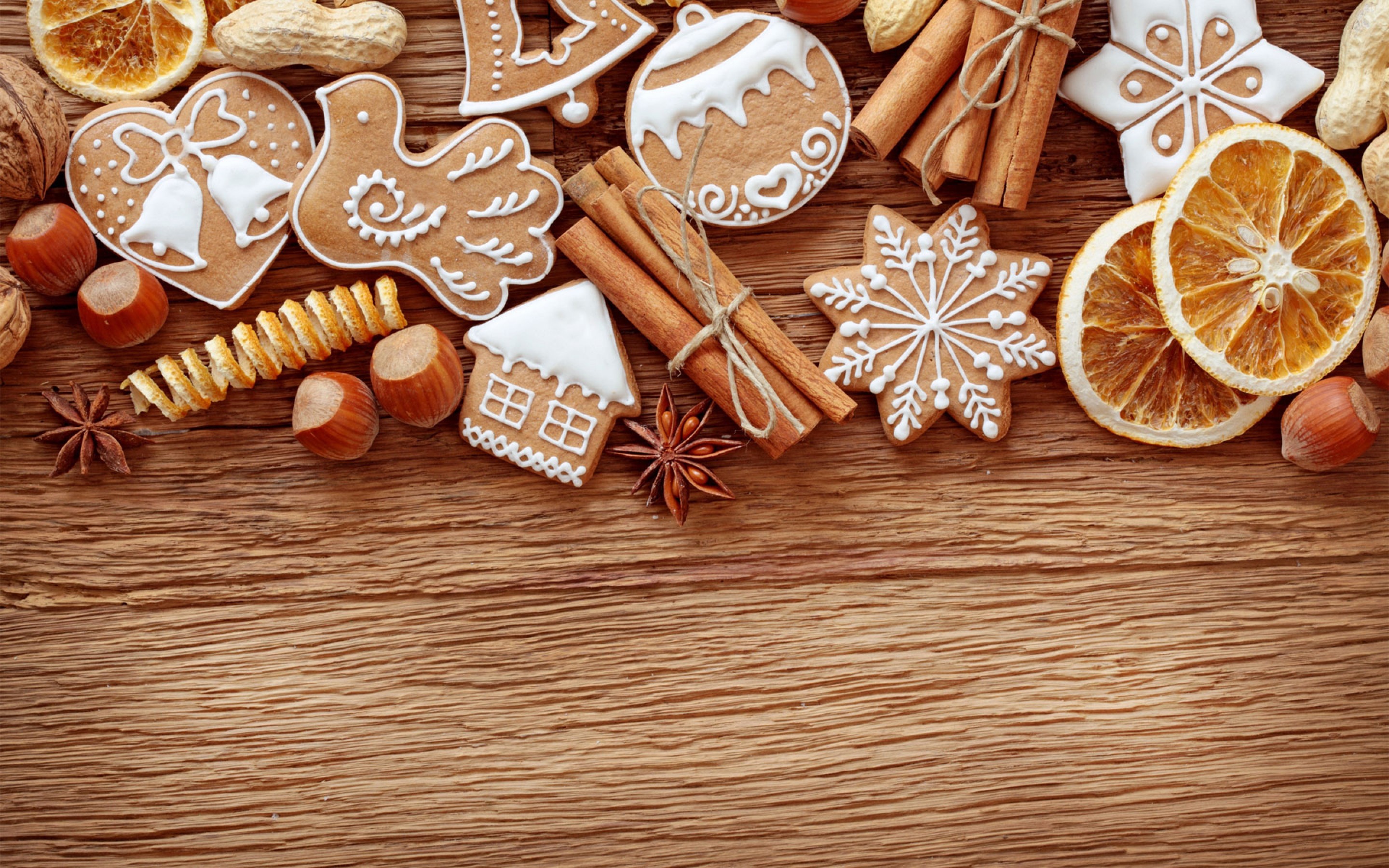 Christmas Cookies Desktop Wallpaper