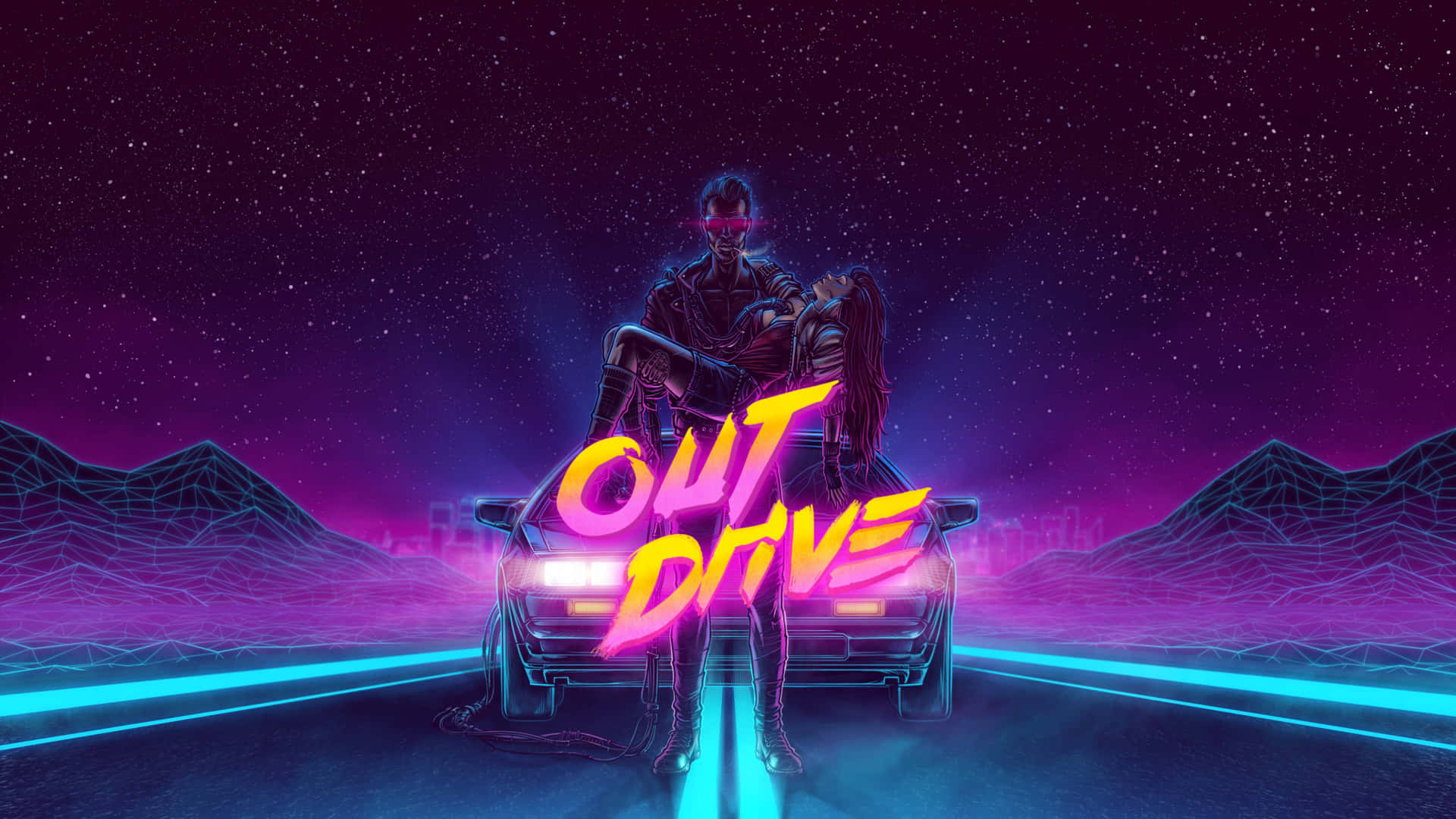 Delorean 4k Wallpaper