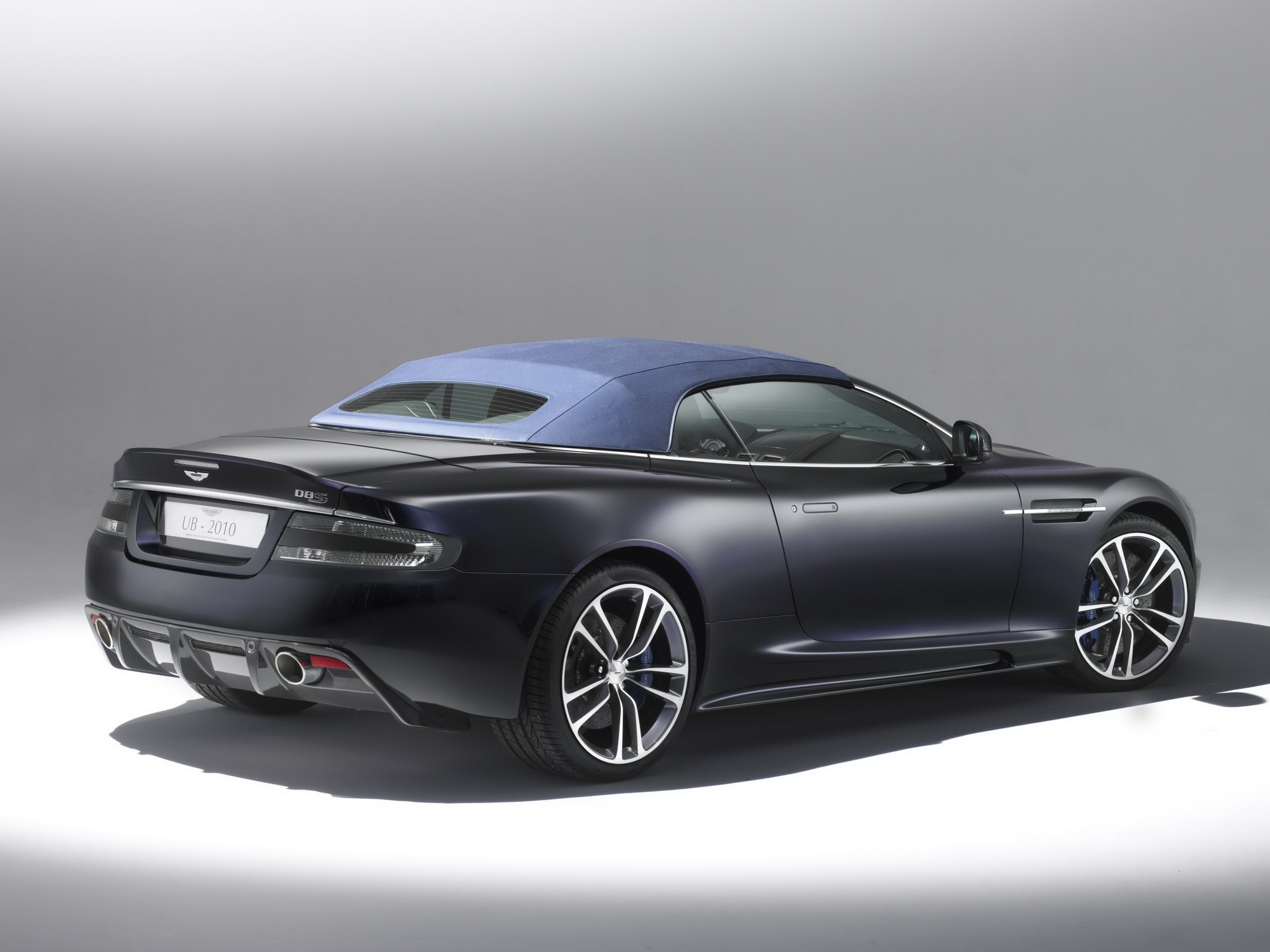Aston Martin Dbs Black Opaque Side Style Auto Shade
