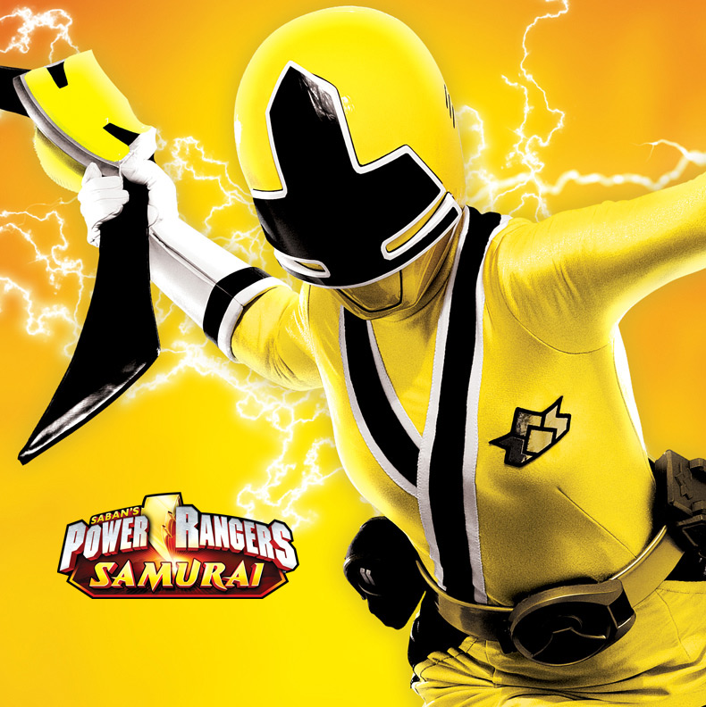 Yellow Samurai Ranger The Power Photo