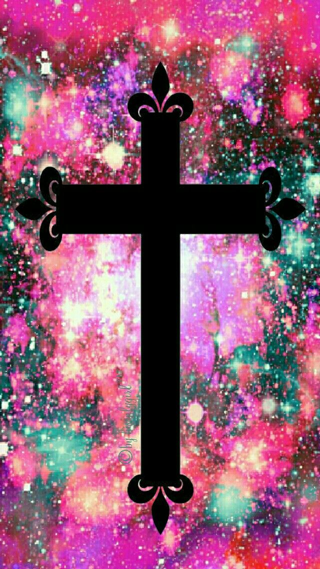 Holiday Cross Galaxy iPhone Android Wallpaper I Created For The