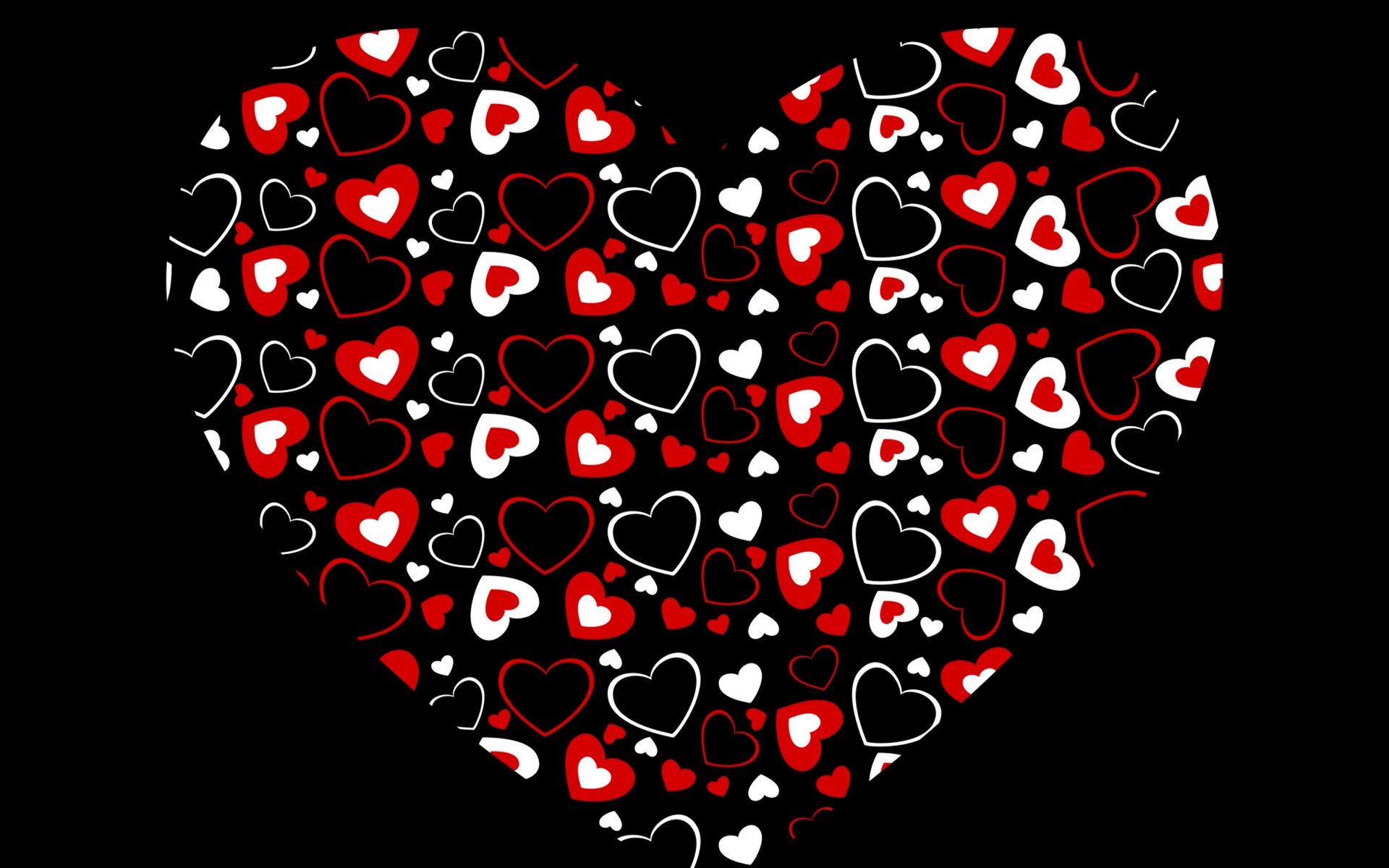Red Heart Wallpaper HD Aesthetic