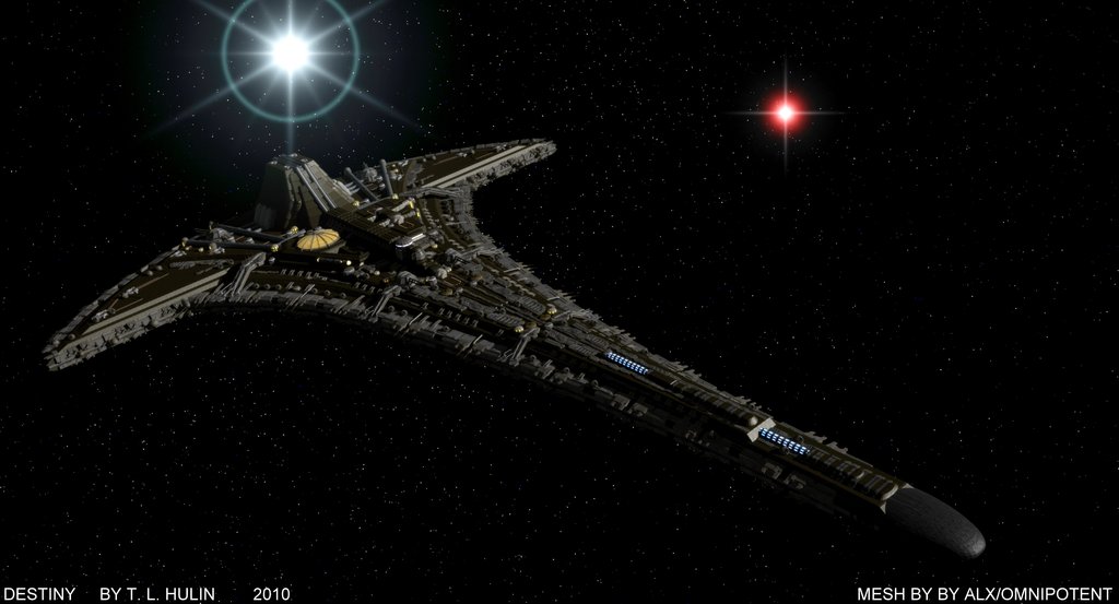 Stargate Universe Destiny Blueprints By Archangel72367
