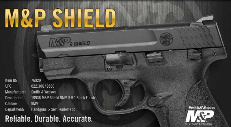 Smith And Wesson Mandp Shield Codered Tactical Lovell Wy