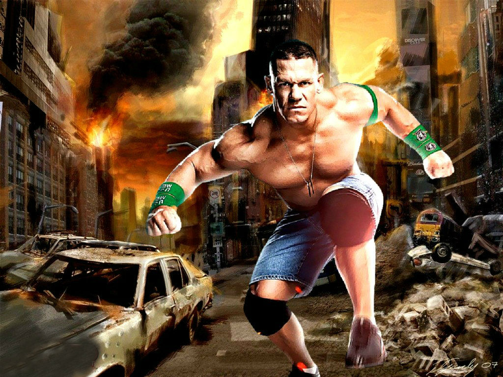 Wwe Fighter John Cena Wallpaper Jpg Aug 228k