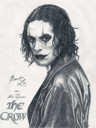Wallpaper Image In The Brandon Lee Club Tagged Crow