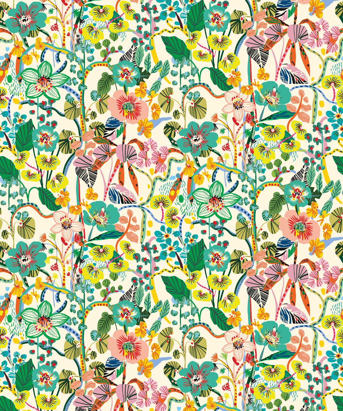 Maximalist Fabric Wallpaper and Home Decor  Spoonflower