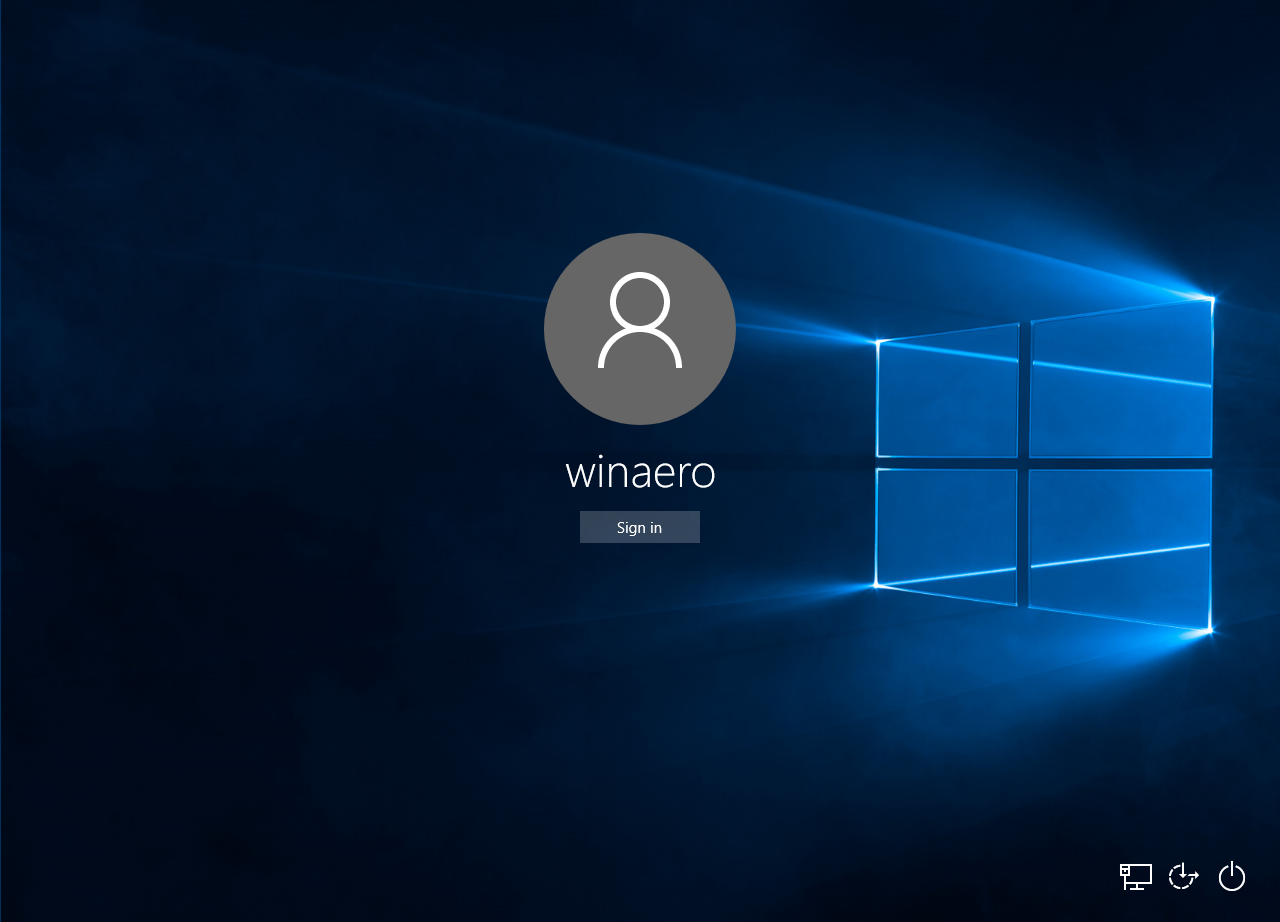 windows 10 no login screen